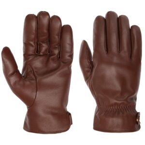 brown gloves