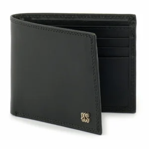 black wallet